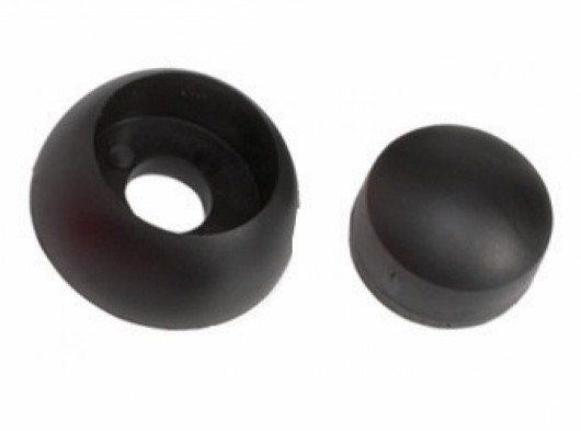 Kunststoff Bolzenabdeckung schwarz • Set à 10 Stück