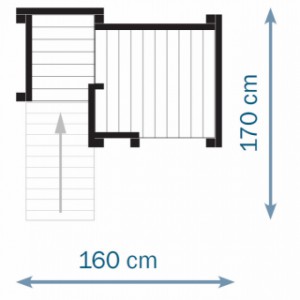 Plan von der Spieltürme Cascade