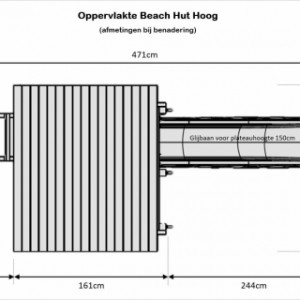 Spielgerät Beach Hut | Fläche