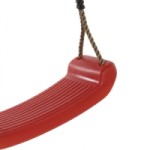 Kunststoff Schaukelsitze rot • PP-Seil