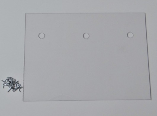 Isolierplatte Plexiglas 31,5x43,5cm